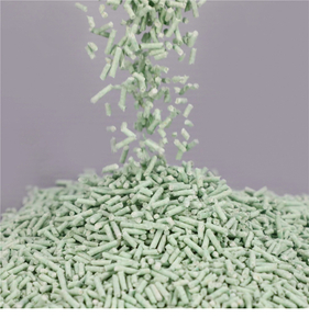 No Tracking 3.0 mm Green Tea Tofu Cat Litter 